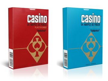 Imagen de Naipe Casino Celuplastic - 54 Indice Grande x  Unidad