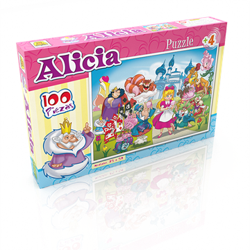 Imagen de Puzzle x 100 Piezas - Alicia En El Pais De Las Maravillas
