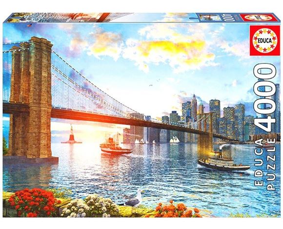 Imagen de Puzzle 4000 Piezas - Puente De Brooklyn   