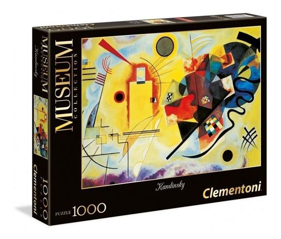 Imagen de Puzzle 1000 Piezas - Amarillo, Rojo y Azul puro - Kandisky