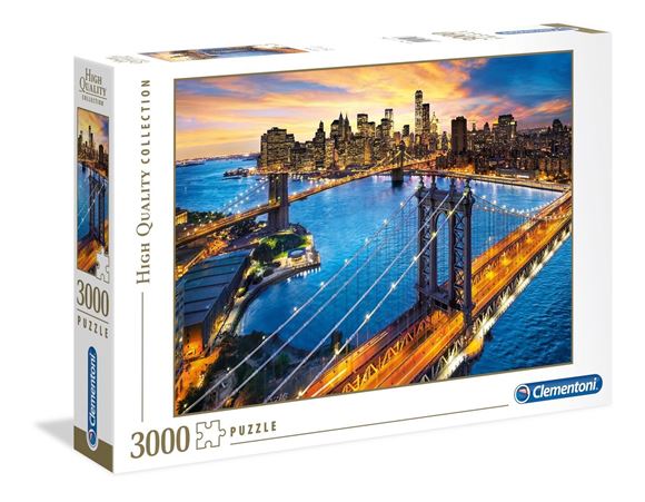 Imagen de Puzzle 3000 Piezas - HQC - Nueva York