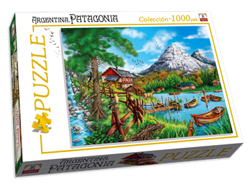 Imagen de Puzzle x 1000 piezas - Argentina Patagonia