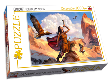 Imagen de Puzzle x 1000 Piezas - Calquin Reyna de Aguilas