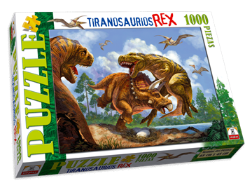 Imagen de Puzzle x 1000 piezas - Tiranosaurio Rex