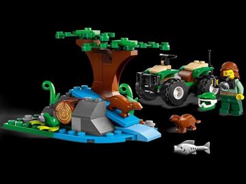 Imagen de Lego 60394 - City Atv Cuatri Guardaparques 90 Pcs
