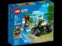 Imagen de Lego 60394 - City Atv Cuatri Guardaparques 90 Pcs